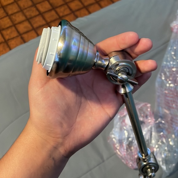 Silver Lamp - Picture 3 of 5